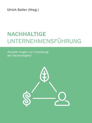 cover image of Nachhaltige Unternehmensführung